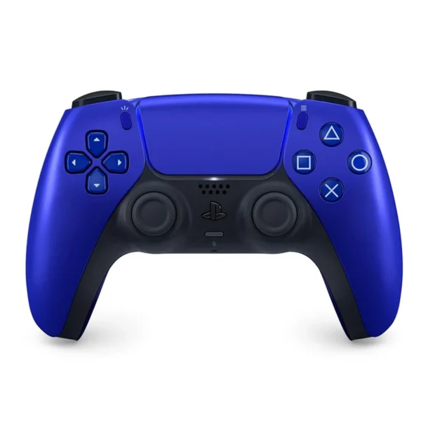 دسته بازی PS5 آبی متالیک مدل DualSense COBALT BLUE